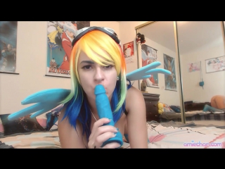 rainbow dash cosplay - nakedmilf ru